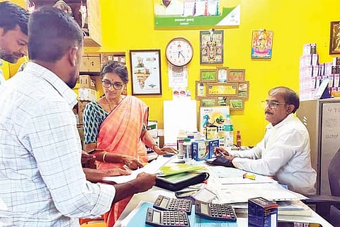 Sirwar Fertilizer and Sterilizer Shop officers visit
