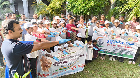 Swachhta He Seva Program Mandya