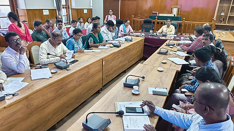 Swachhta Hee Seva Fortnightly Preparatory Meeting Mandya