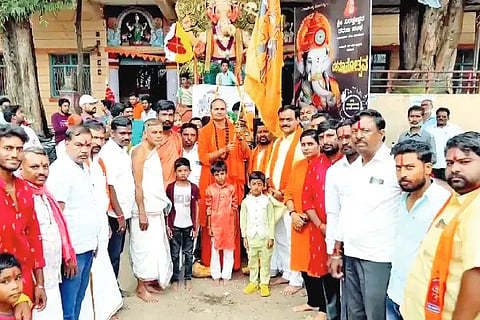 Talikote, Gajanana, Talikote, Hindu Maha Ganapati, Volunteers, Police, Home Guards,