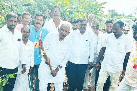 Thinking about implementation of lake-dam filling project
