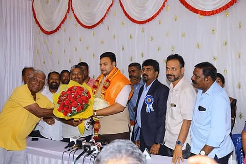 Yaduveer Krishnadatta Wodeyar felicitation