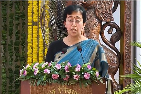 AAP's Atishi Marlena takes oath