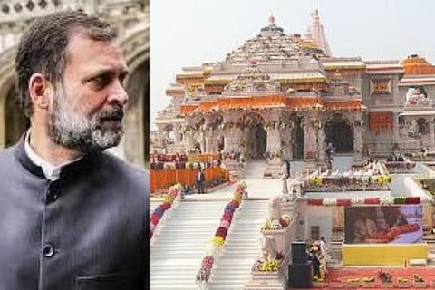 Ayodhya Prana Pratishtha was like Naach Gaana Rahul Gandhi Remarks