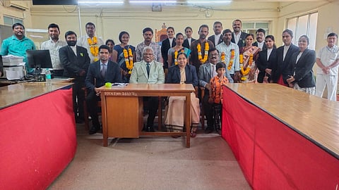 koppal court adalat judge Chandrashekhar