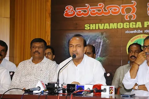 madb president Manjunatha gowda