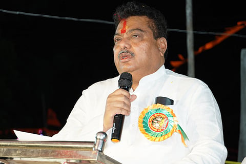 m b patil speak about siddaramih