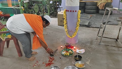 ganesh chaturthi bhagyanagara mouse pooja