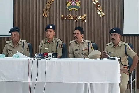 sp mithunkumar press meet