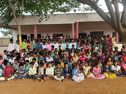 students teacher transfer mainallli village koppal