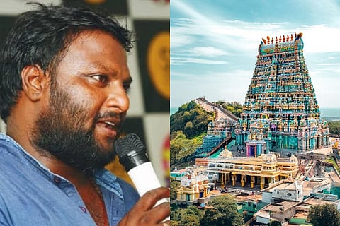 palani temple tamil directer arrested