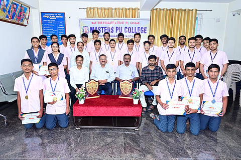 ರಾಜ್ಯ, ರಾಷ್ಟ್ರ ಮಟ್ಟಕ್ಕೆ ಮಾಸ್ಟರ್ಸ್‌ ಕಾಲೇಜು ವಿದ್ಯಾರ್ಥಿಗಳು ಆಯ್ಕೆ