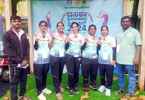 koppal net ball game division level