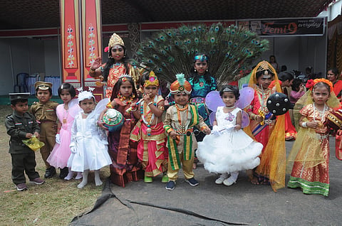 ನೆರೆದಿದ್ದವರ ರಂಜಿಸಿದ ಪುಟಾಣಿಗಳು