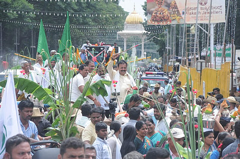 ರೈತ ದಸರಾಕ್ಕೆ ಅಭೂತಪೂರ್ವ ಬೆಂಬಲ