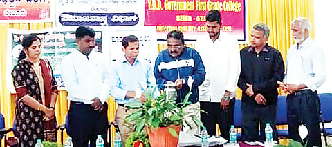 ಸದೃಢ ದೇಶಕ್ಕೆ ದುಶ್ಚಟ ಮುಕ್ತ ಯುವ ಜನತೆ ಅವಶ್ಯಕ