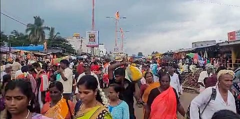 koppal huligi godess huligemma temple devotees