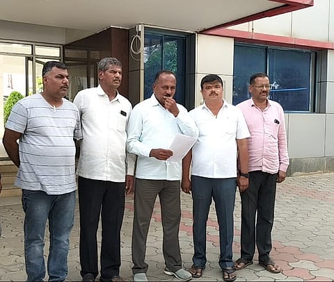 ಕೆ.ಎಂ.ಶಿವಲಿಂಗೇಗೌಡ ವಿರುದ್ಧ ಜೆಡಿಎಸ್‌ ವತಿಯಿಂದ ಎಸ್ಪಿಗೆ ದೂರು