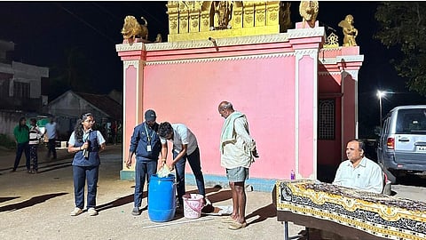 ಜೀವಾಮೃತ ತಯಾರಿಕೆ ವಿಧಾನ ಪ್ರಾತ್ಯಕ್ಷಿಕೆ