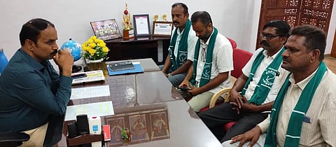 ಬಸ್ ಸುಸ್ಥಿತಿಯಲ್ಲಿಡುವಂತೆ ರೈತ ಸಂಘ ಮನವಿ