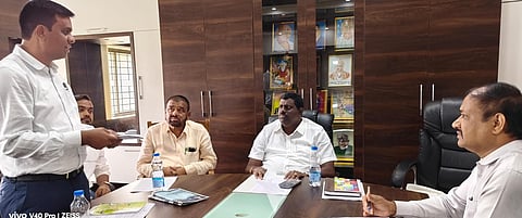 district koppal mla raghavendra hitnal housing scheme meeting