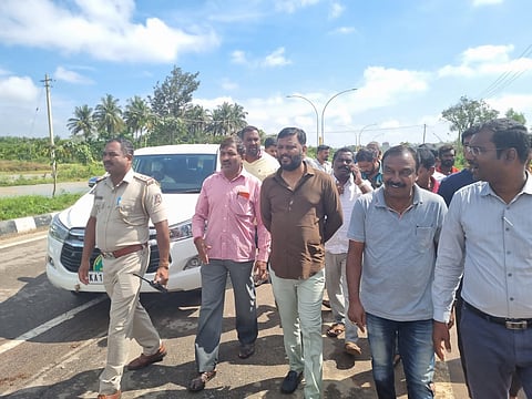 ಹಾನಿ ಪೀಡಿತ ಪ್ರದೇಶಗಳಿಗೆ ಶಾಸಕ ಸ್ವರೂಪ್ ಪ್ರಕಾಶ್ ಭೇಟಿ ಪರಿಶೀಲನೆ