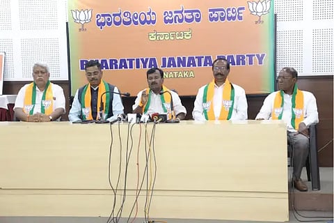 A Narayanaswamy press meet