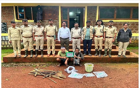 Arrest of those cooking venison