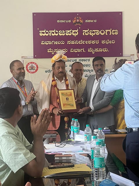 Award for Health Department Mandya