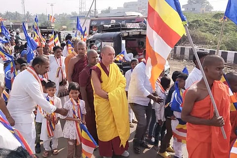 Buddha statue in Teradala