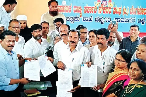Channagiri, Employee, Election,