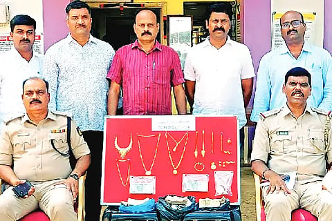 Channagiri, Police, Hundi, Theft,