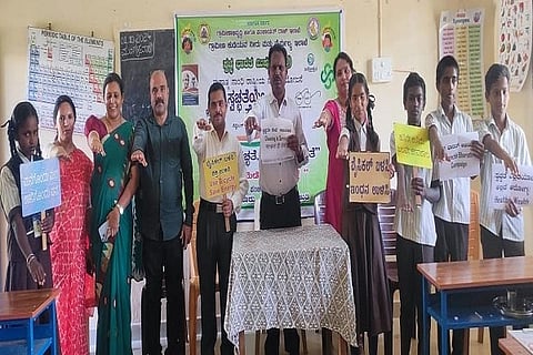 Cleanliness is service in Cuddalore High School