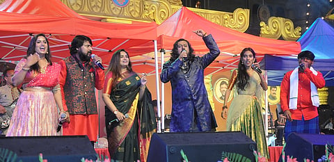 Cultural program at Mysore Palace