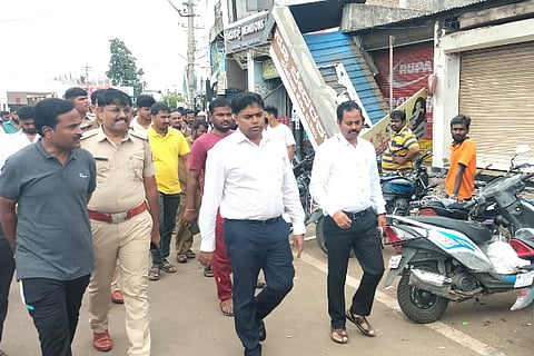 DC VISIT BAGEWADI