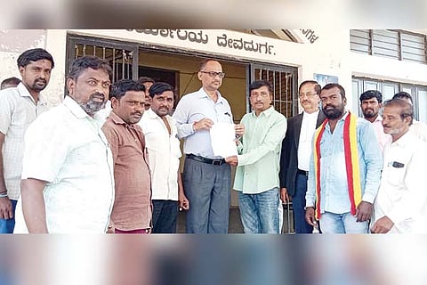 Devadurga aims protest