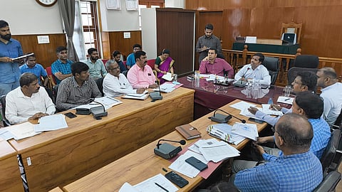 District Collector Meeting Mandya