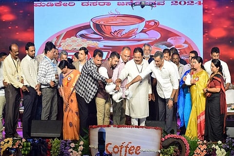 First Year Coffee Dussehra Celebration in Madikeri