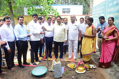 Foundation Laying of Center of Excellence Mandya