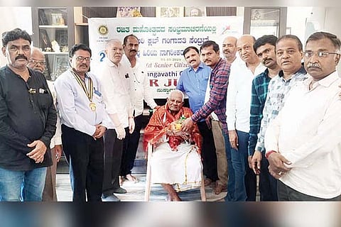 Gangavathi World Senior Citizens Day