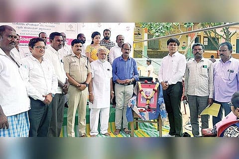Gangavathi free helth camp