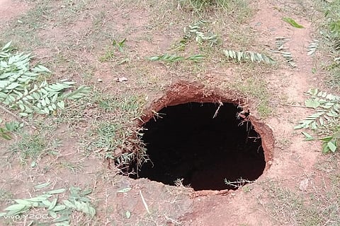 Harangi Nale road collapse