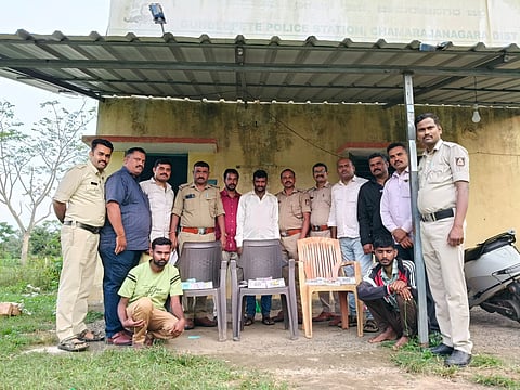 ಕೇರಳ ಲಾಟರಿ ಮಾರಾಟ ಮಾಡುತ್ತಿದ್ದವರ ಬಂಧನ