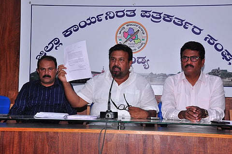 JDS leaders press conference Mandya