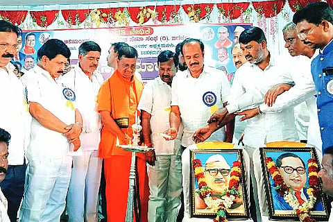 Jagaluru, Madiga Samaj, Sanmana,