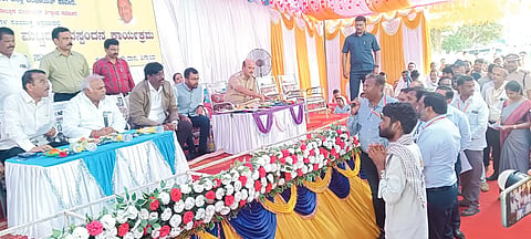 Janaspandana Meeting in Shiggavi