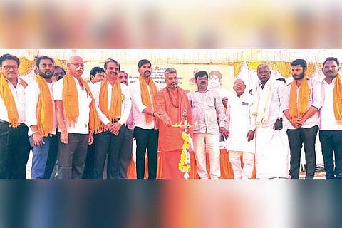 Kampli Valmiki bhavana inaguration