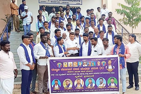 Kanakagiri DSS protest