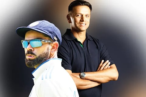 Kohli Dravid
