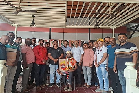Kushalanagar Chamber President felicitation ceremony